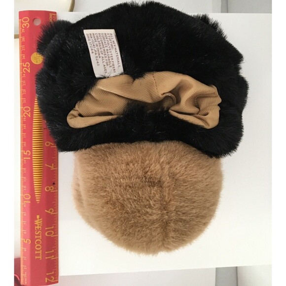 Cascade Bear Face Puppet Brown Black Furry Plush Toy School Play Shows Daycare - Picture 5 of 9